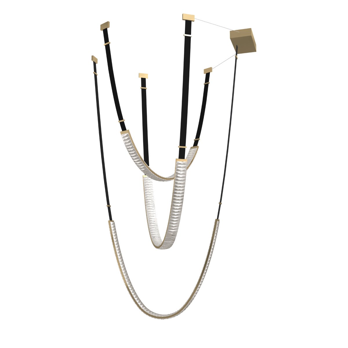 MD24083001-3A black/gold Светильник подвесной Delight Collection MD24083001 MD24083001-3A black/gold