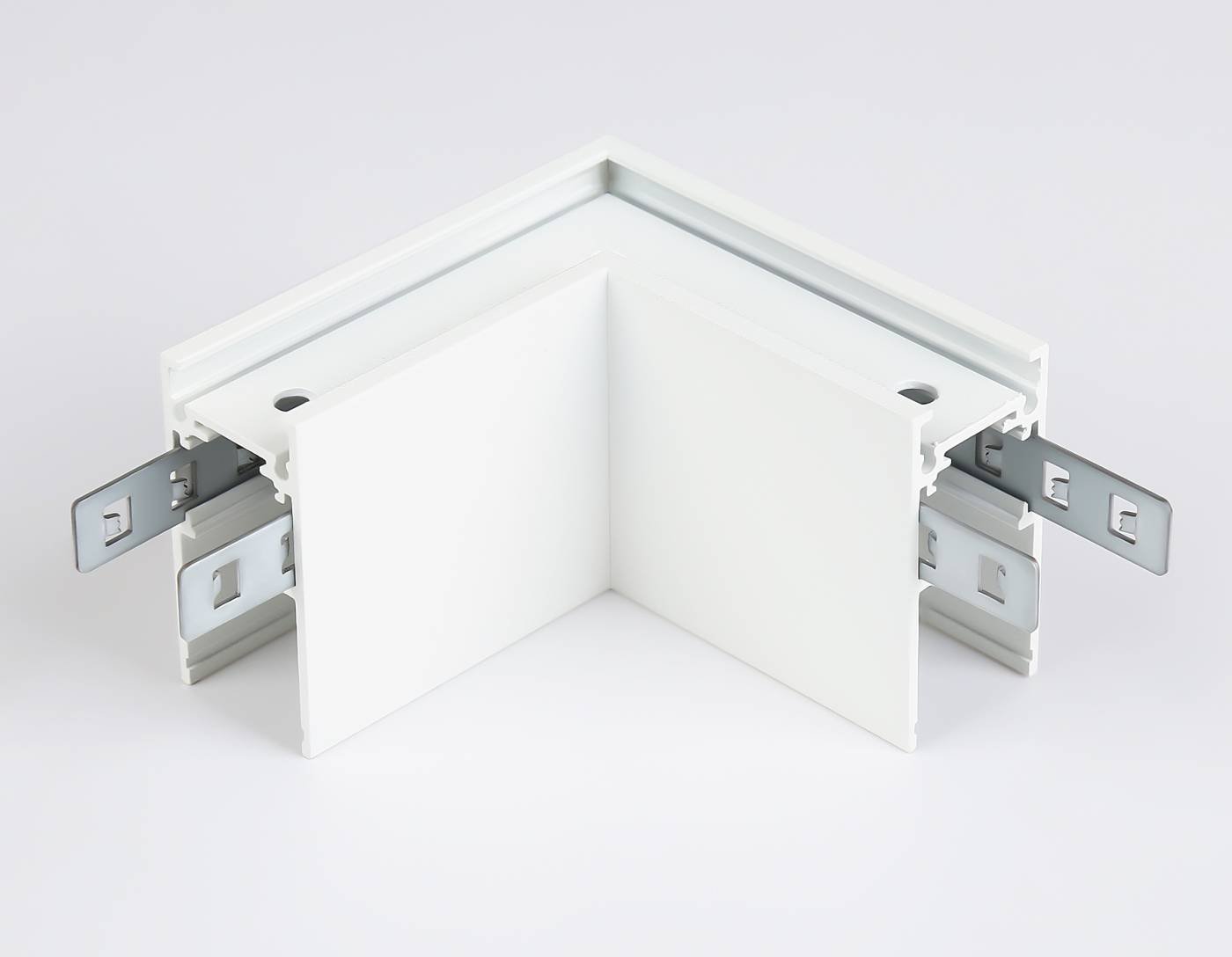 Коннектор угловой для накладного шинопровода Magnetic Ambrella Track System GL3369