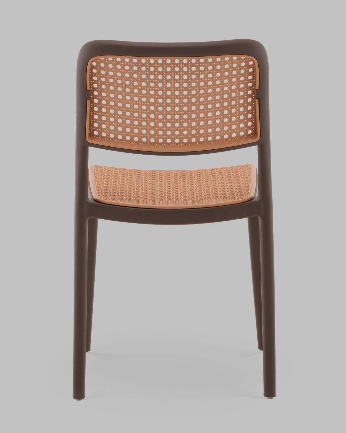 Стул пластиковый Stool Group Yona PP-296 brown 36025