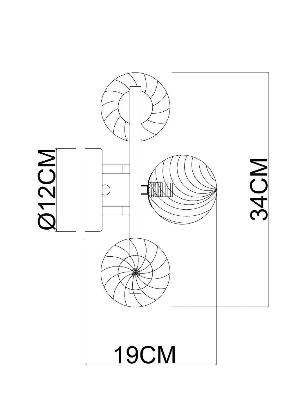 A5261AP-3GO Настенное бра Arte Lamp Etereo A5261AP-3GO