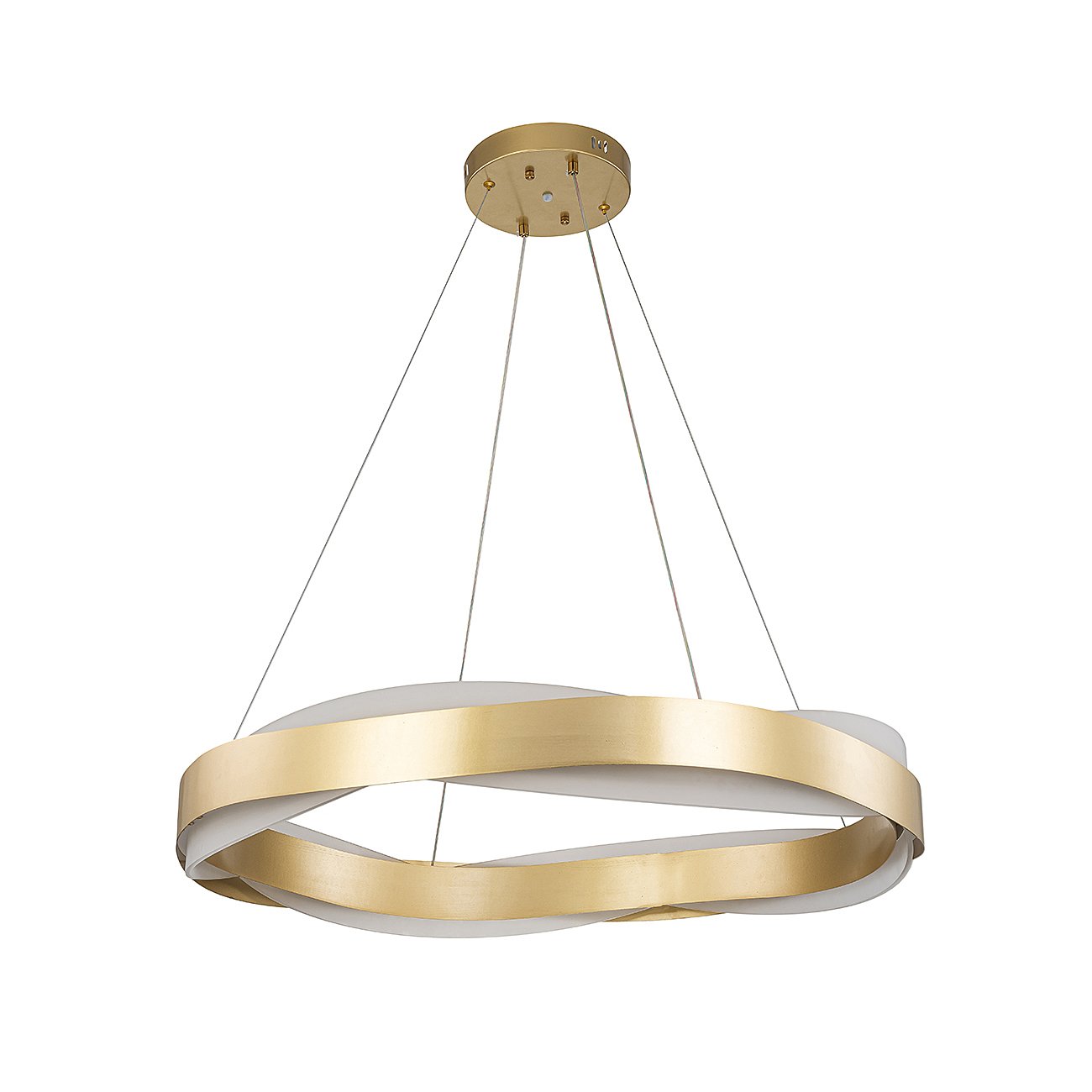 V000069L Подвесная люстра Indigo Treccia V000069L 14013/B/1P Gold