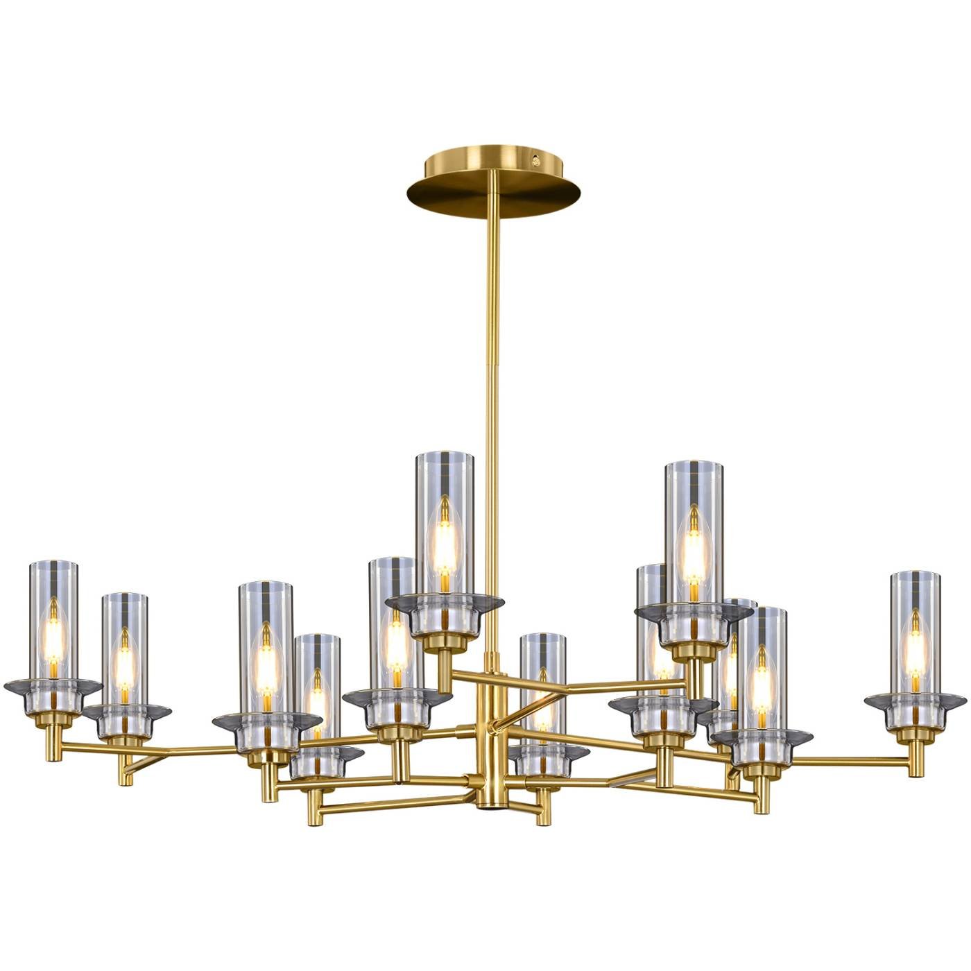 Люстра на штанге ILLUMICO IL5216-12PLS-24 HIGHBALL