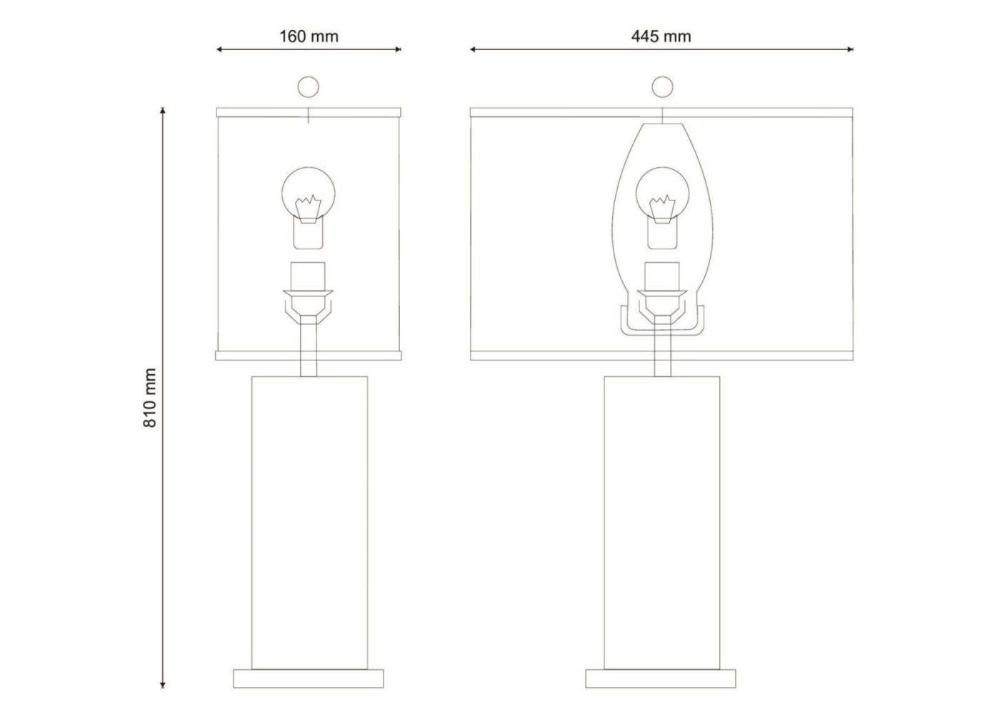 Harrods T936.1 Настольная лампа Lucia Tucci Harrods Harrods T936.1