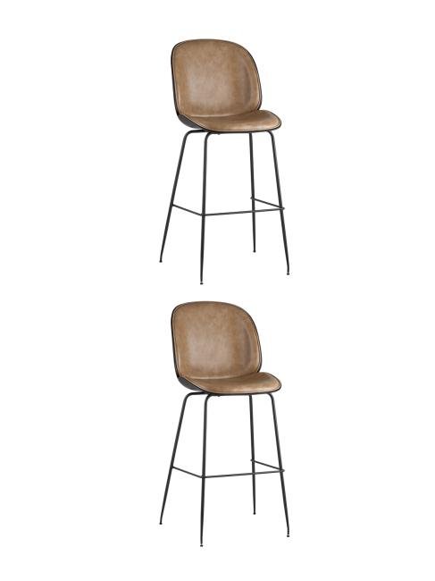 9329C BEIGE X2 Комплект стульев Stool Group Beetle 9329C BEIGE X2