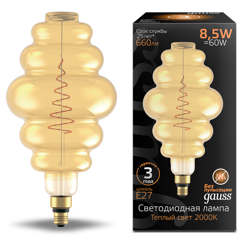 161802105 Ретро лампа Gauss 161802105