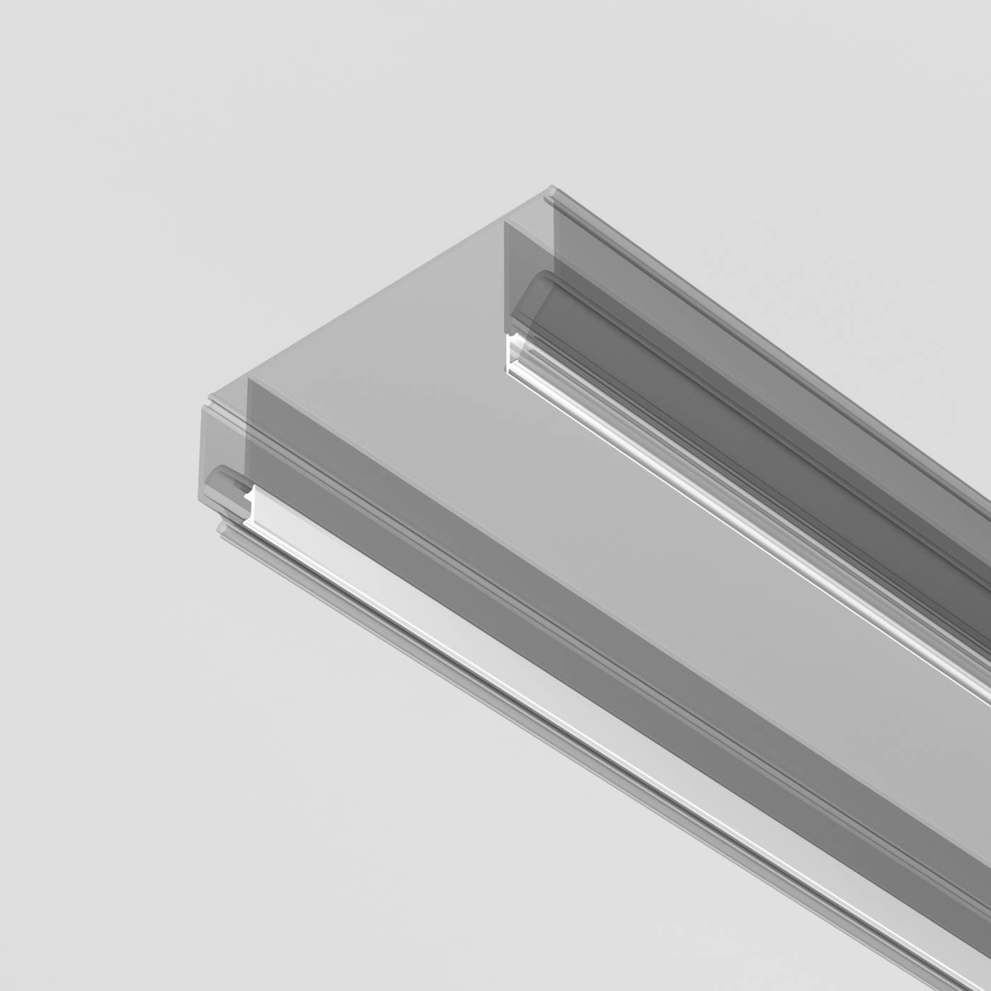 ALM012-SC-W Вставка - заглушка 4м. для профиля Maytoni ALM012-SC-W