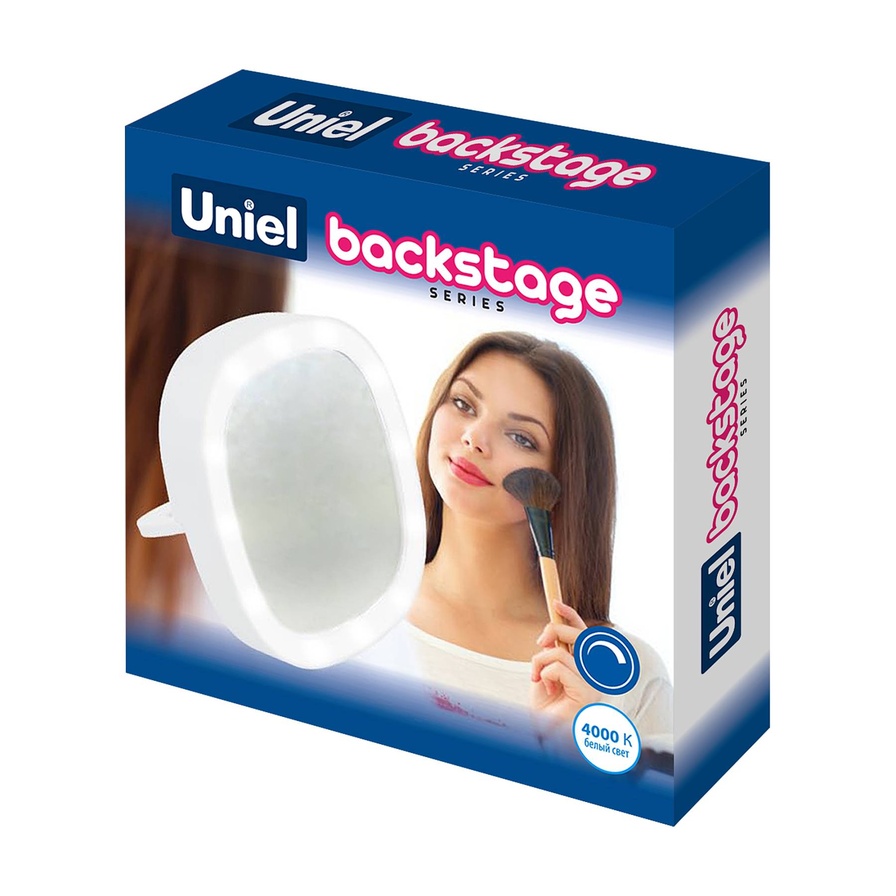 ULK-F71 3AAA WHITE Зеркало Uniel ULK-F71 3AAA WHITE