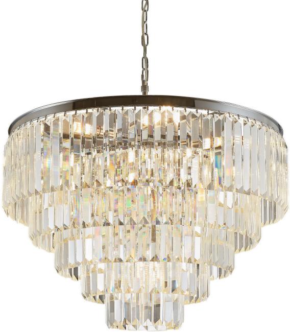 Подвесная хрустальная люстра Nova Divinare 3001/02 LM-13