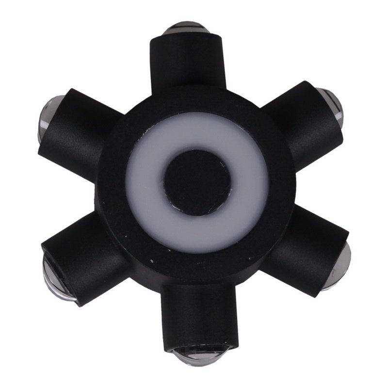 Настенный светильник Reluce 86973-9.2-007U LED2W+6*1W BK