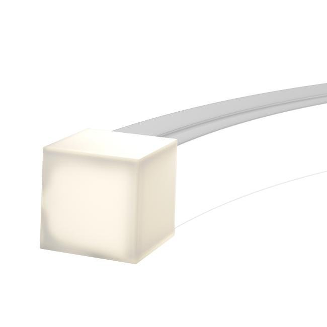 Гибкий неон 16x16 24В 10Вт/м 4000K IP67 10м (вертикальный изгиб) Maytoni Изгиб вдоль оптической оси 432017