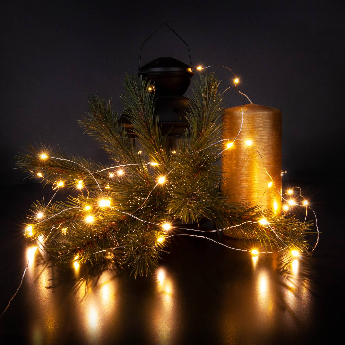 Гирлянда Eurosvet 400-006 400-006 теплый белый 3м IP20