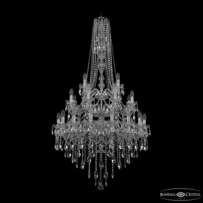 1415/16+8+4/300/h-155/3d Ni Подвесная люстра Bohemia 1415 1415/16+8+4/300/h-155/3d Ni