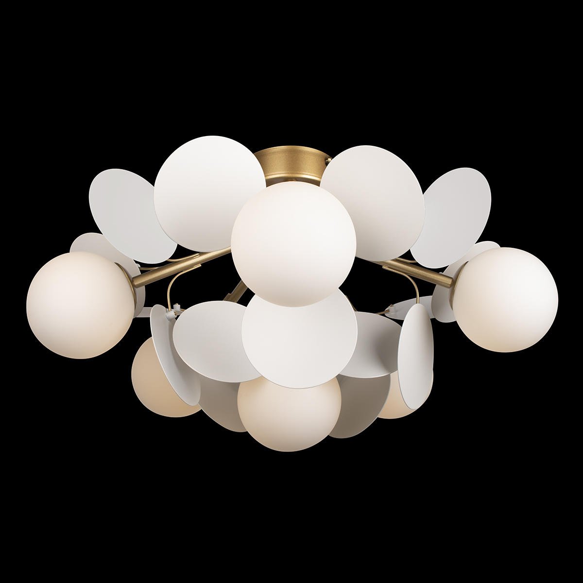 10008/6C White Потолочная люстра Loft It Matisse 10008/6C White