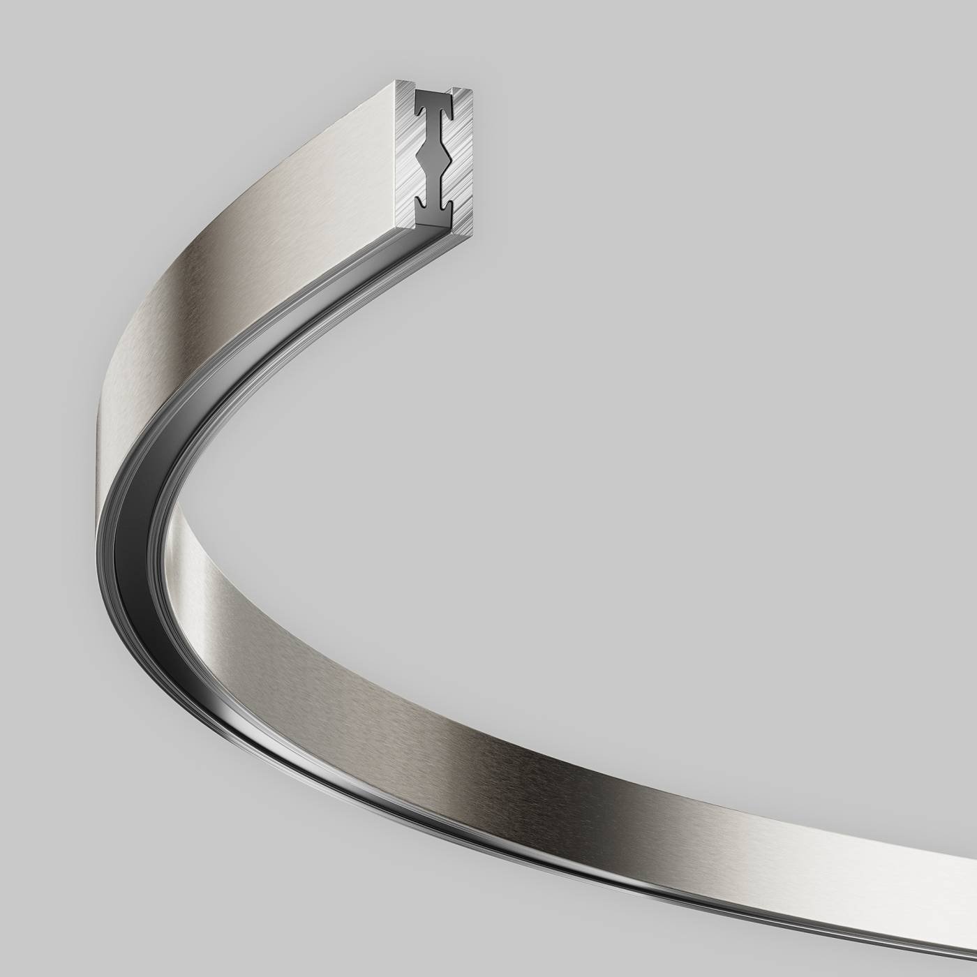 TRX154-SR-D800-PT Шинопровод полукруг 800 мм Maytoni Busbar trunkings Flarity TRX154-SR-D800-PT