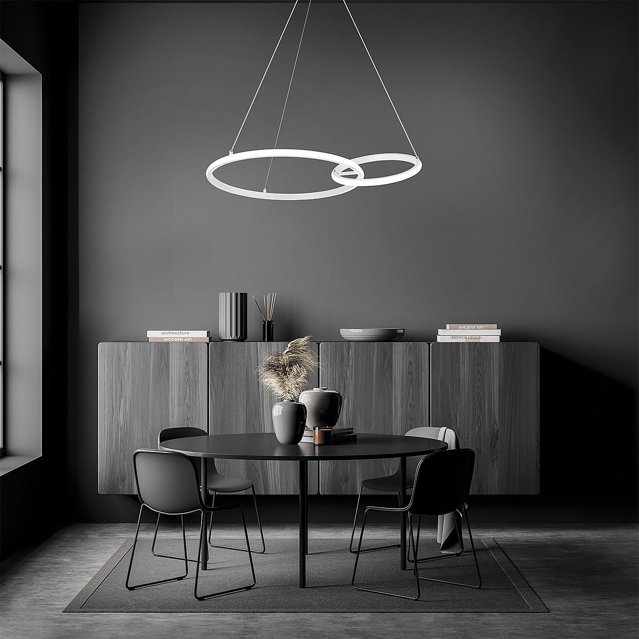 Подвесная люстра Escada Relation 10230/2LED White