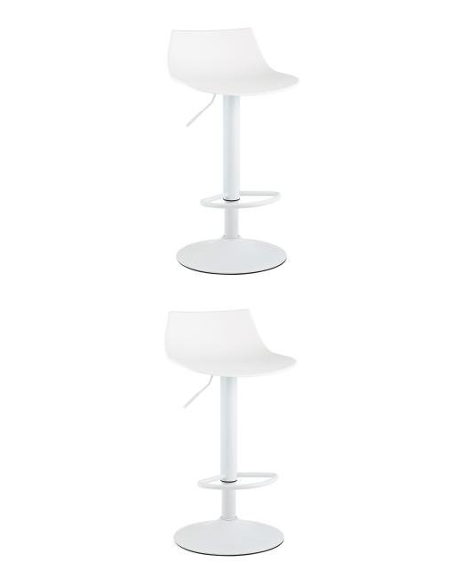 Комплект стульев Stool Group GENE WHITE X2