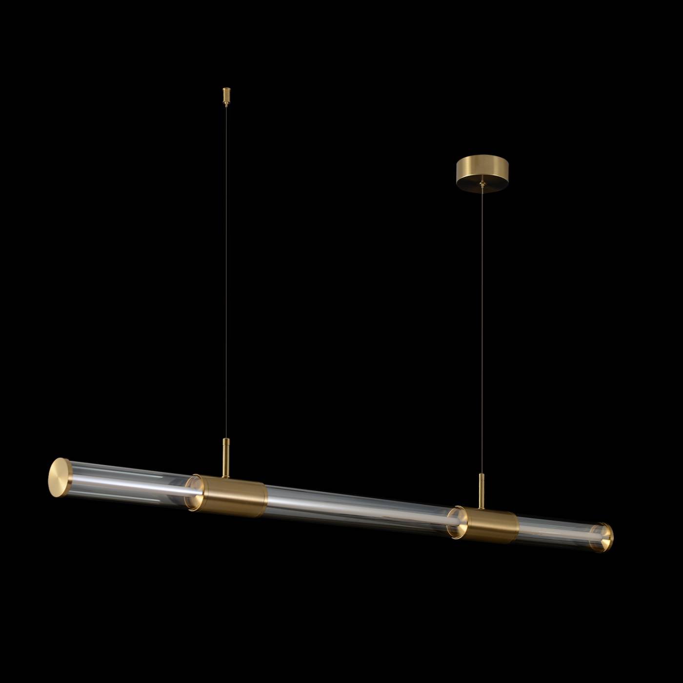 Светильник подвесной Crystal Lux Lineup LINEUP SP24W LED BRASS