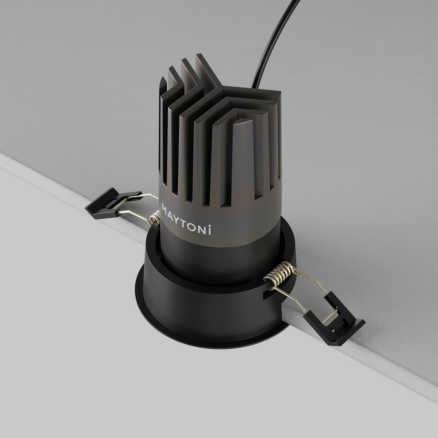 Встраиваемый светильник Maytoni Dip DL118-15W-3K-B