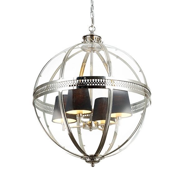 KM0115P-4L nickel Подвесная люстра Delight Collection Residential KM0115P-4L nickel