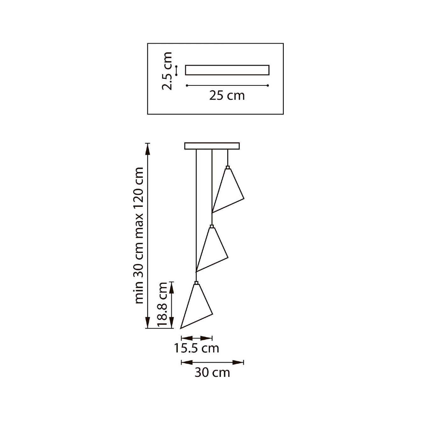 Светильник подвесной Lightstar Cone Gw 757036