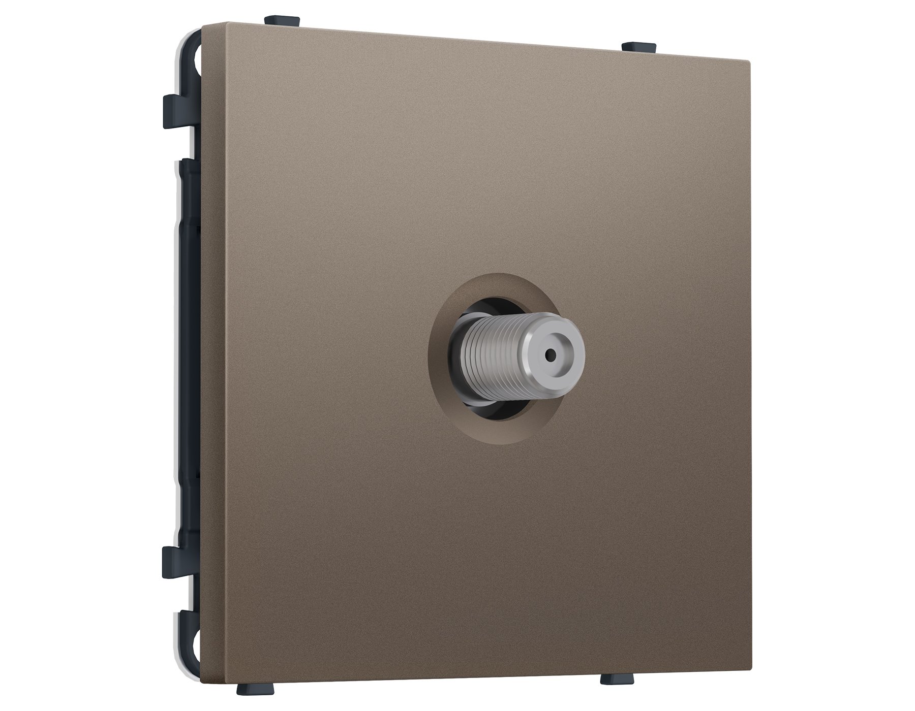 MS643050 MS643050 Комплект механизма TV розетки SAT SIGMA Темная бронза матовый 5-2400MHz 3.5dB QUANT PRO (SP6430, PR215)
