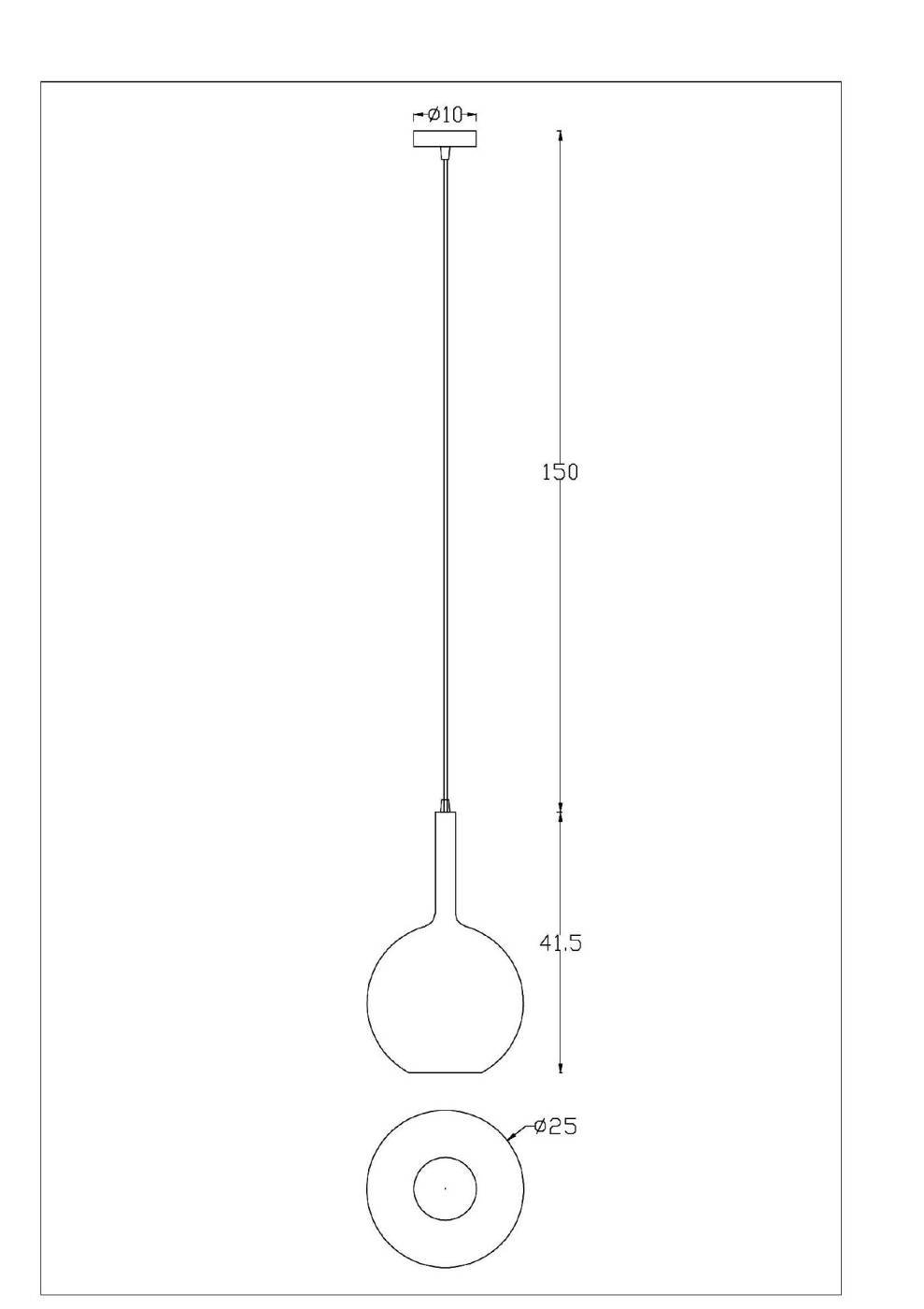 Светильник подвесной Arte Lamp Gala A2725SP-1SG