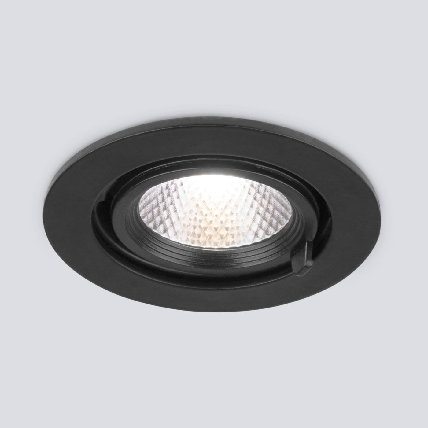 9918 LED 9W 4200K черный Встраиваемый светильник Elektrostandard 9918 Led 9918 LED 9W 4200K черный