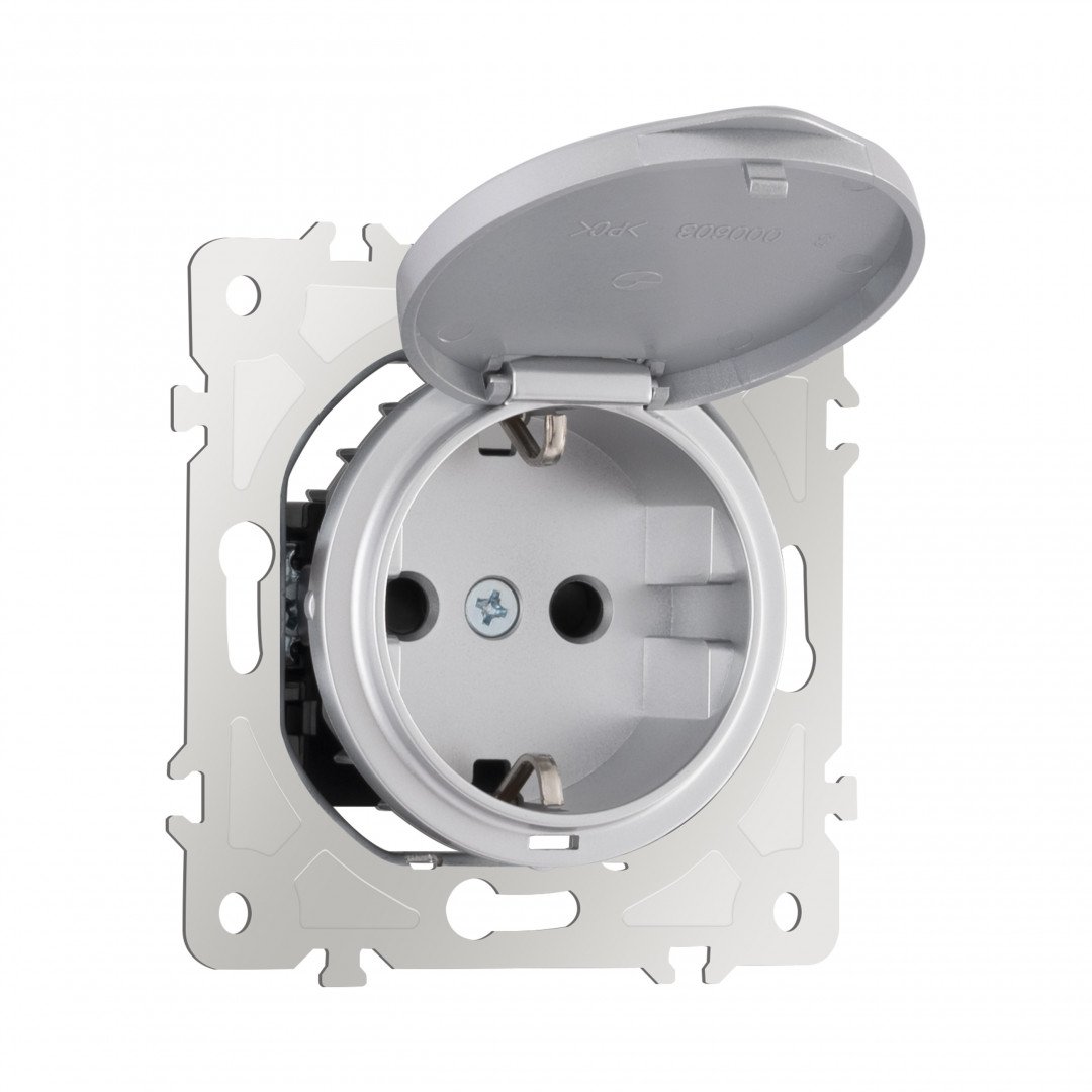 Розетка Arte Milano Am-202 202.41-1.silver