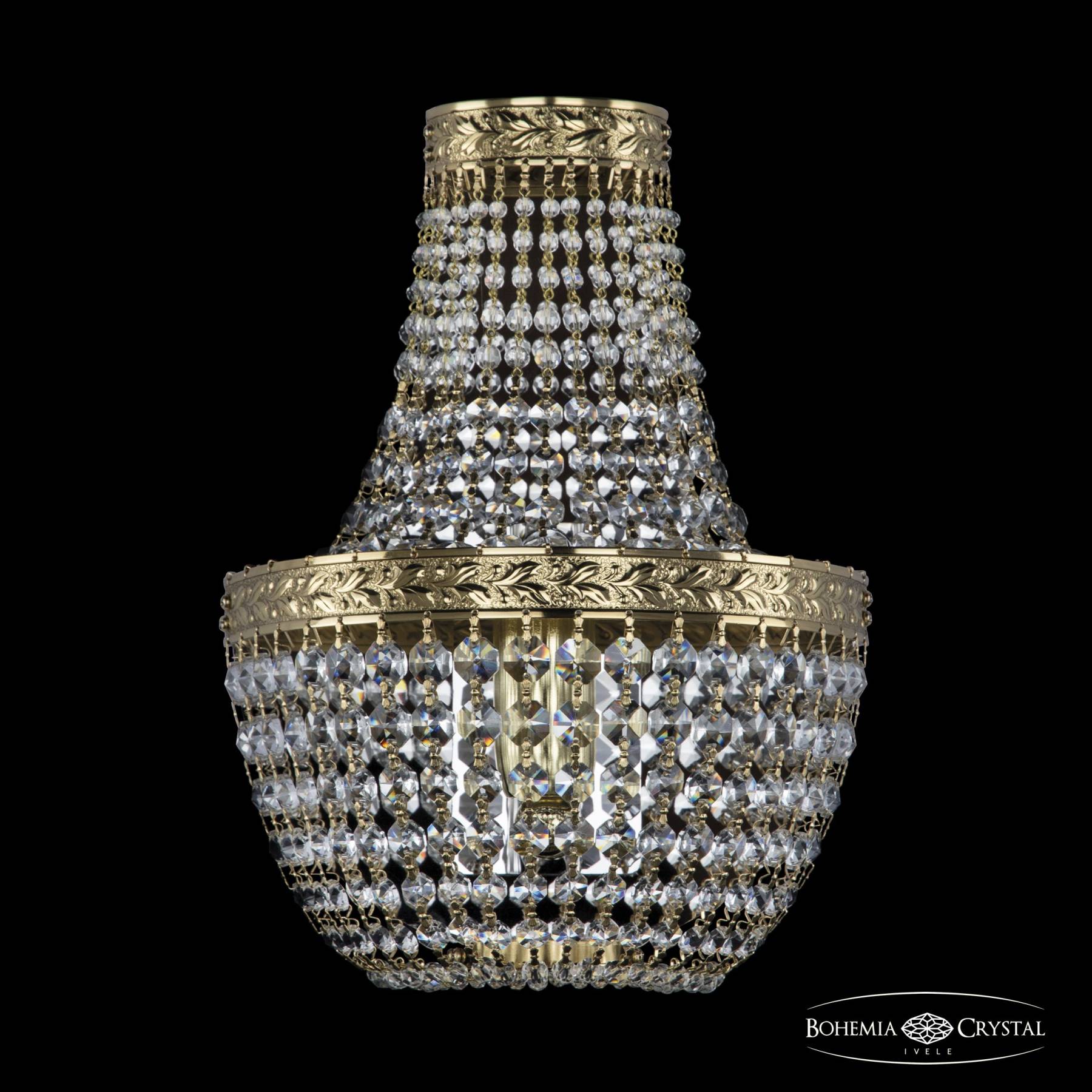 19051B/H1/20IV G Настенное бра Bohemia 1905 19051B/H1/20IV G