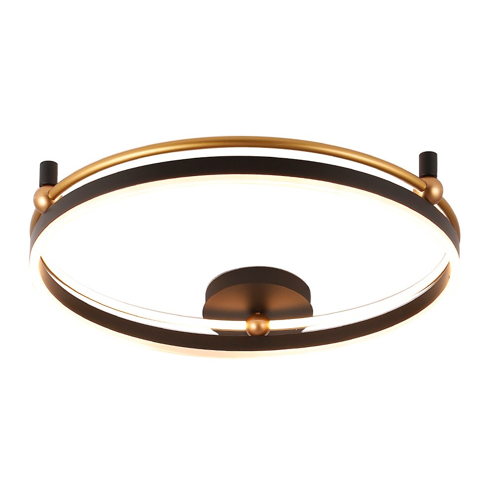 FERNANDO PL72W LED BLACK/GOLD Потолочная люстра Crystal Lux Fernando FERNANDO PL72W LED BLACK/GOLD