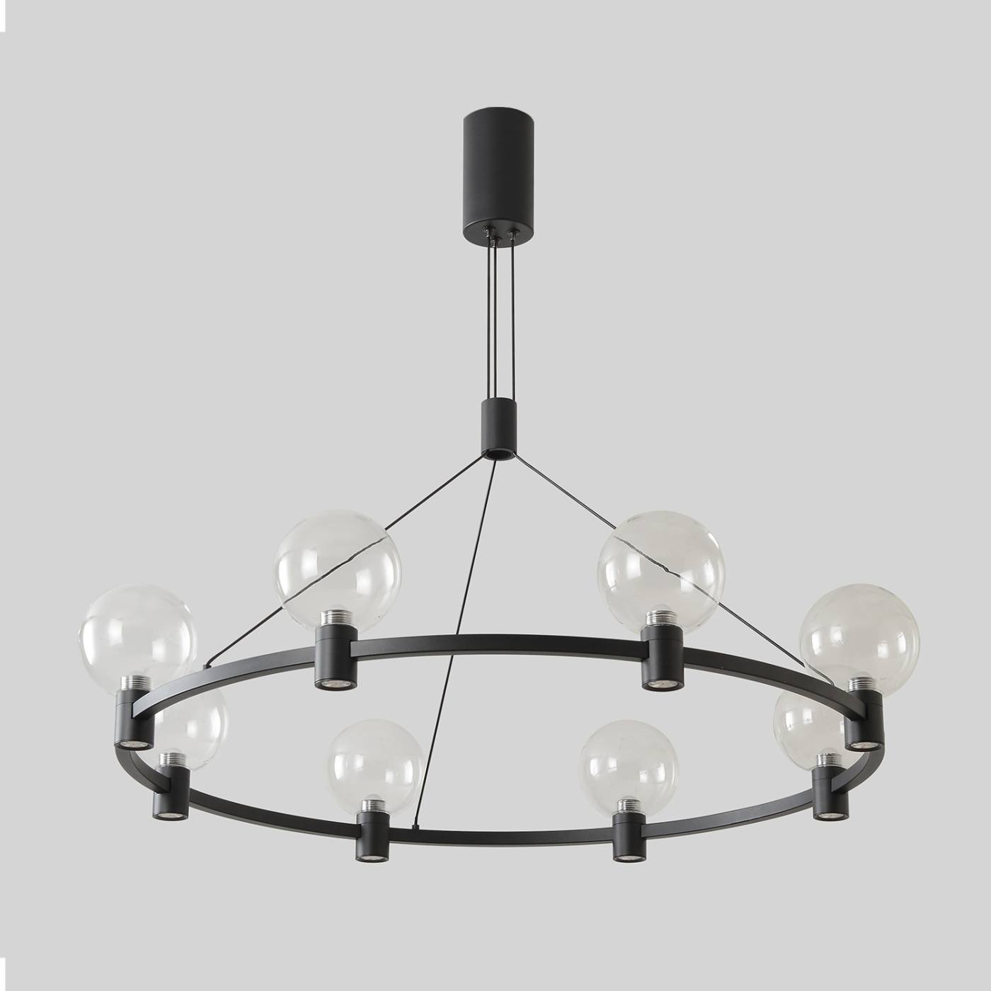 DUET SP56W LED BLACK Подвесная люстра Crystal Lux Duet DUET SP56W LED BLACK