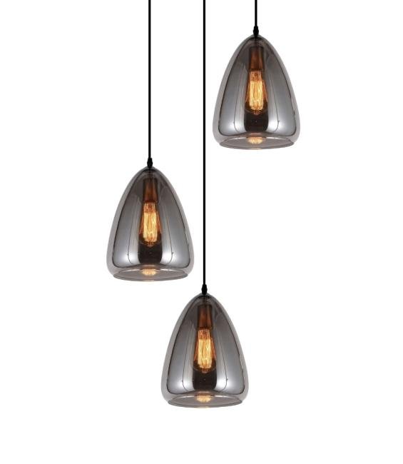 LDP 6841-3 GY Светильник подвесной Lumina Deco BRAGA LDP 6841-3 GY