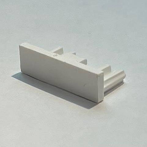 END CAP 4825-WH Заглушка торцевая для ультратонкого магнитного шинопровода iLEDEX TECHNICAL VISION48/25 END CAP 4825-WH