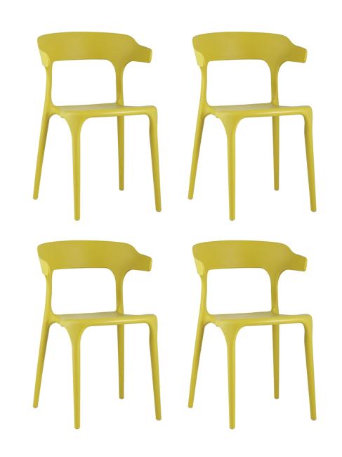 Комплект стульев Stool Group Neo SL-7082 yellow 90208 X4