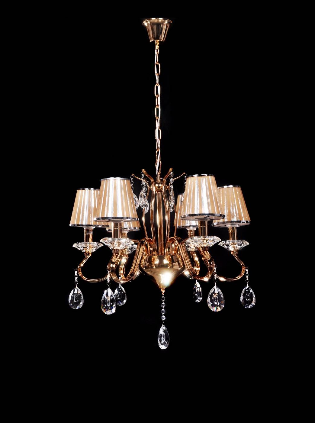 LDP 9267-6 GD Подвесная люстра Lumina Deco Finezzia LDP 9267-6 GD