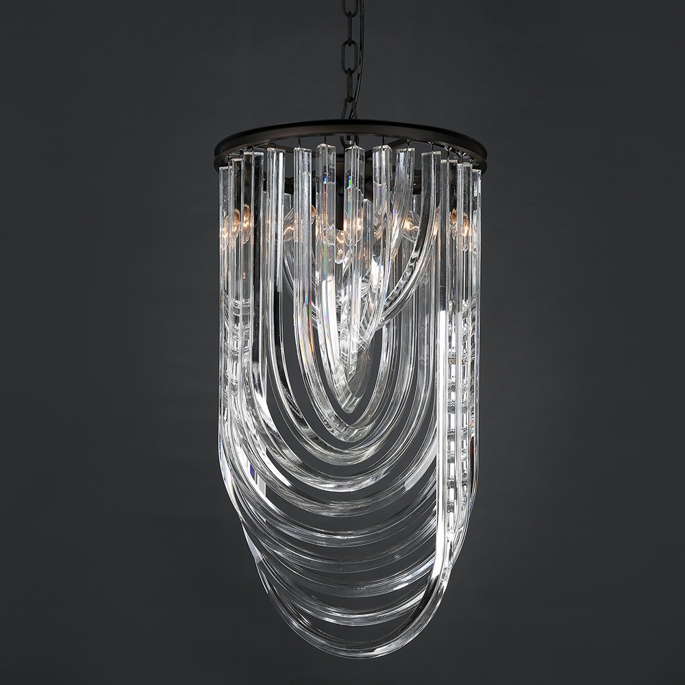 KR0116P-3 black Светильник подвесной Delight Collection Murano Glass KR0116P-3 black