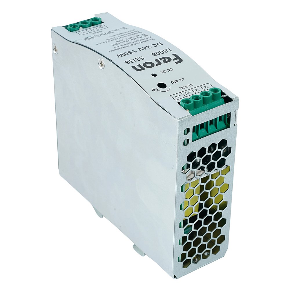 Трансформатор электронный для светодиодной ленты на DIN-рейку 150W 24V Feron LB008 52136