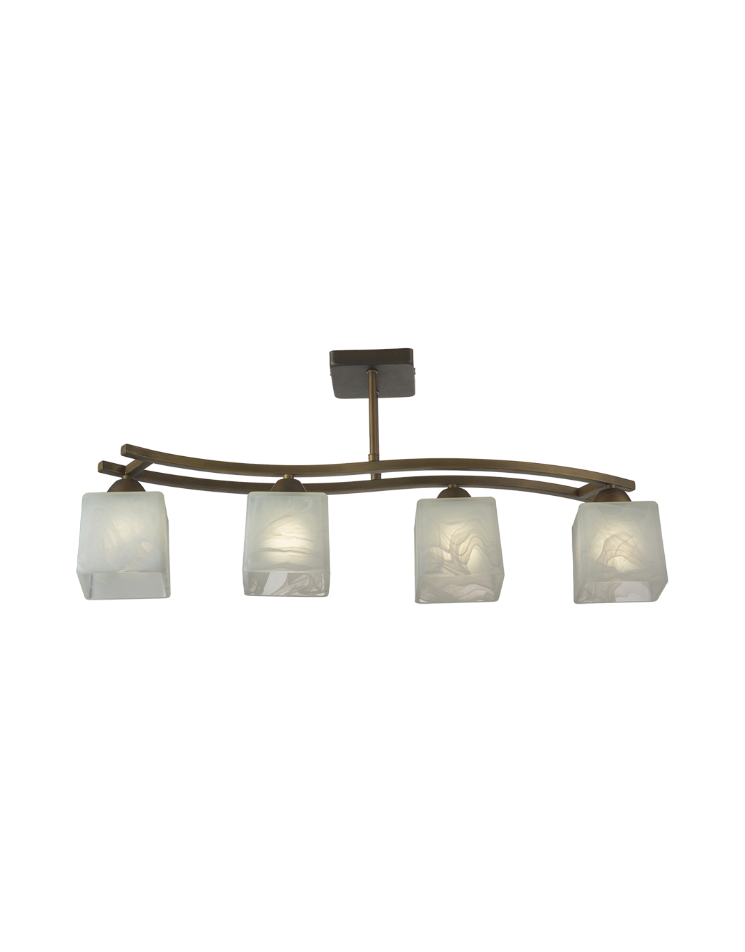 Потолочная люстра Мелодия Света Cube P9484-4 AB 000022895