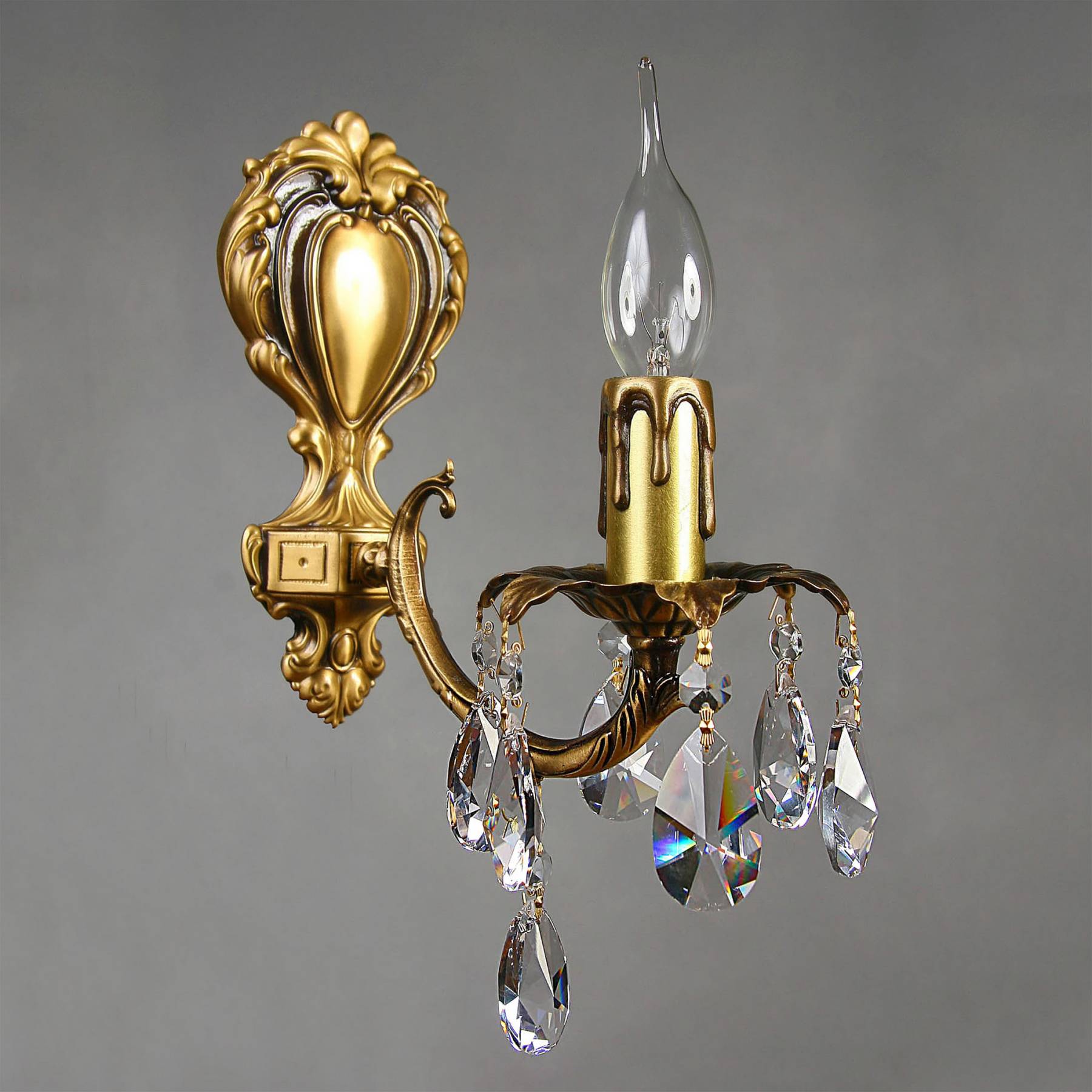 2226/1 AB Tear Drop Настенное бра Ambiente Benisa 2226/1 AB Tear drop