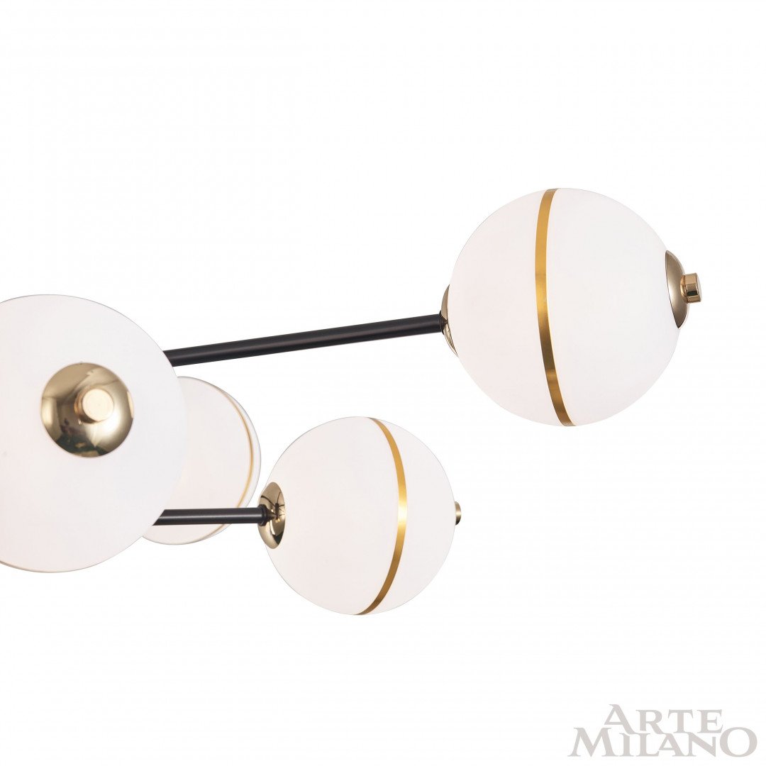 Люстра на штанге Arte Milano Ferrara72069 272069/8 BK