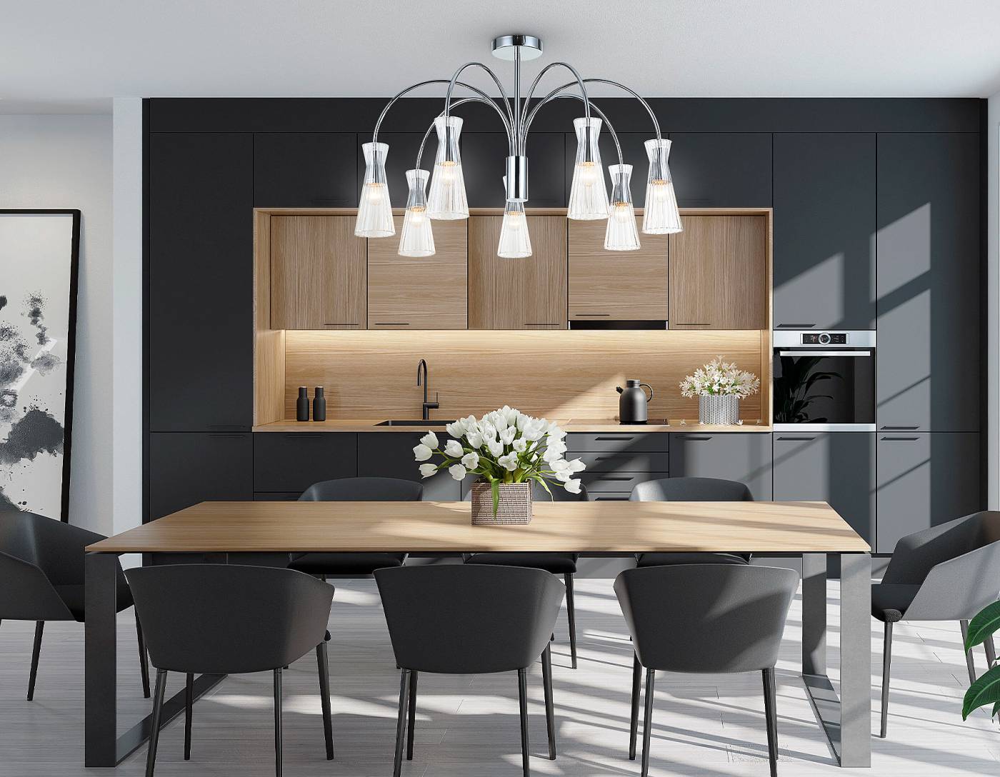 LH55653 Потолочная люстра Ambrella Modern LH55653