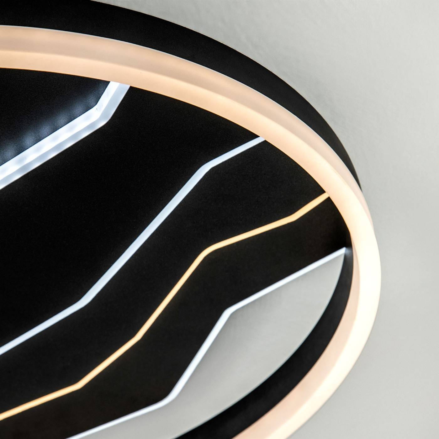 L1055-500 BK Потолочная люстра L LED4U L1055-500 BK