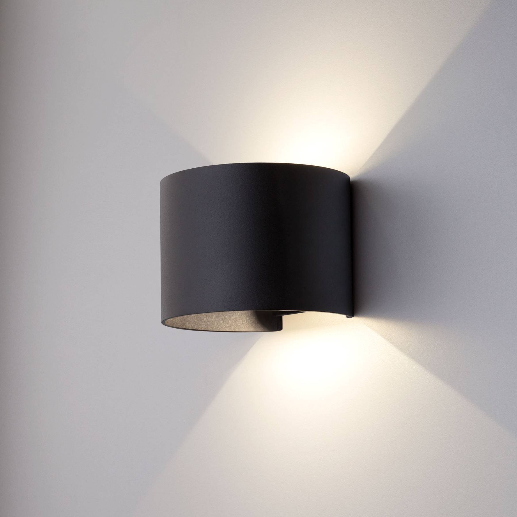 1518 TECHNO LED BLADE черный Уличный настенный светильник Elektrostandard 1518 1518 TECHNO LED BLADE черный