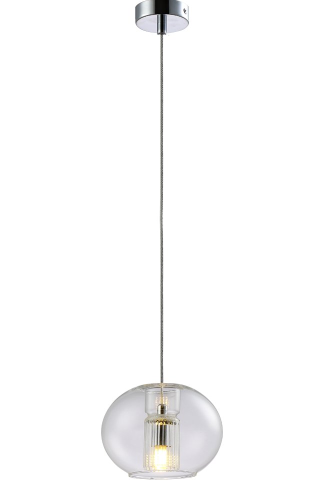 BELEZA SP1 E CHROME Светильник подвесной Crystal Lux Beleza BELEZA SP1 E CHROME