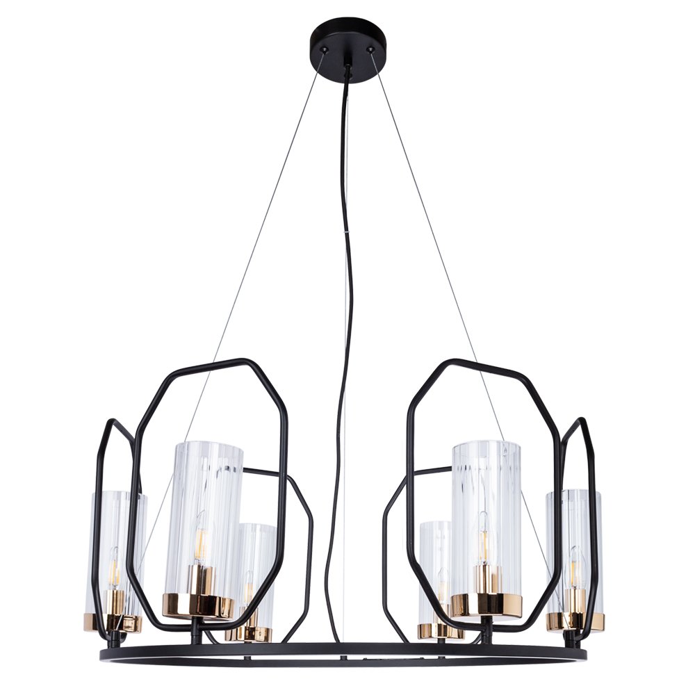 A7004SP-6BK Подвесная люстра Arte Lamp Celaeno A7004SP-6BK
