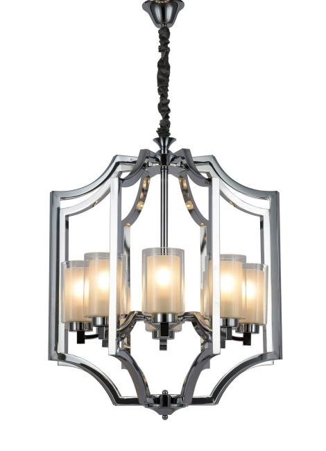 LDP 1224-8 CHR Подвесная люстра Lumina Deco Vigatto LDP 1224-8 CHR