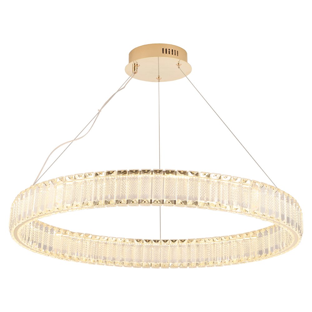 Подвесная люстра Crystal Lux Musika MUSIKA SP70W LED GOLD