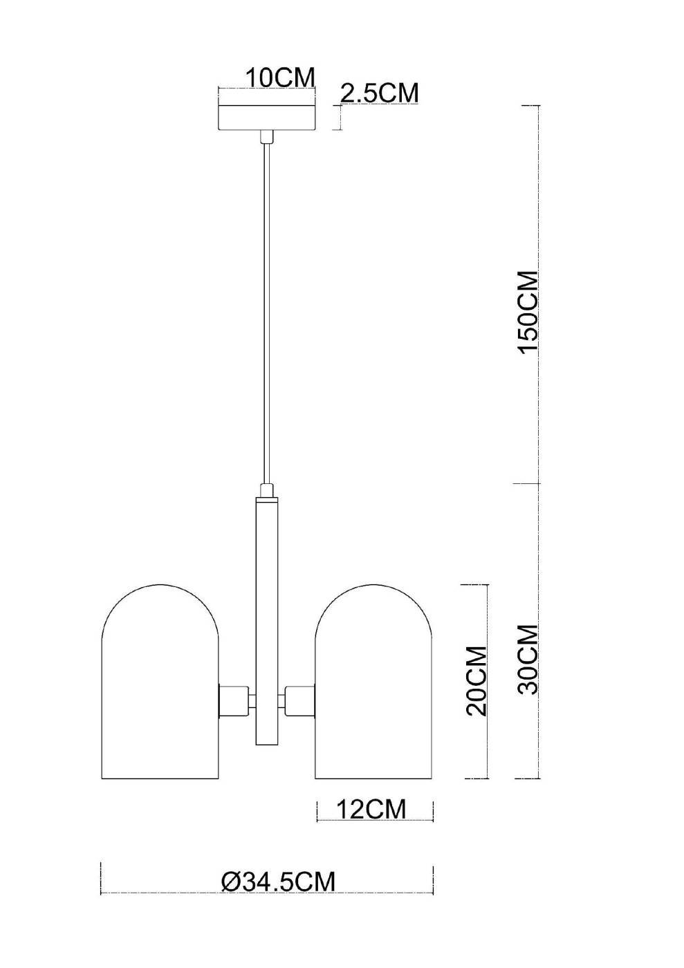 A5454SP-3PB Подвесная люстра Arte Lamp Cassel A5454SP-3PB