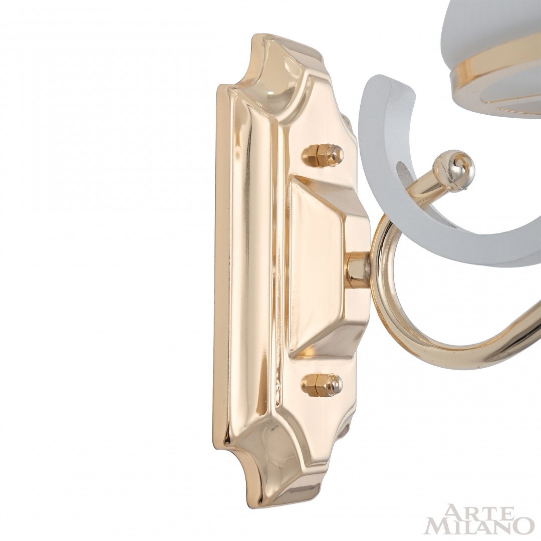 303987/1W Wh/Gd Настенное бра Arte Milano Florentia-3987 303987/1W Wh/Gd
