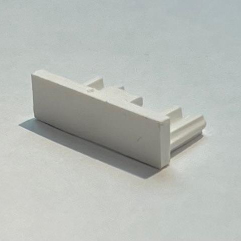 ILEDEX TECHNICAL VISION48/25 END CAP 4825 - WH